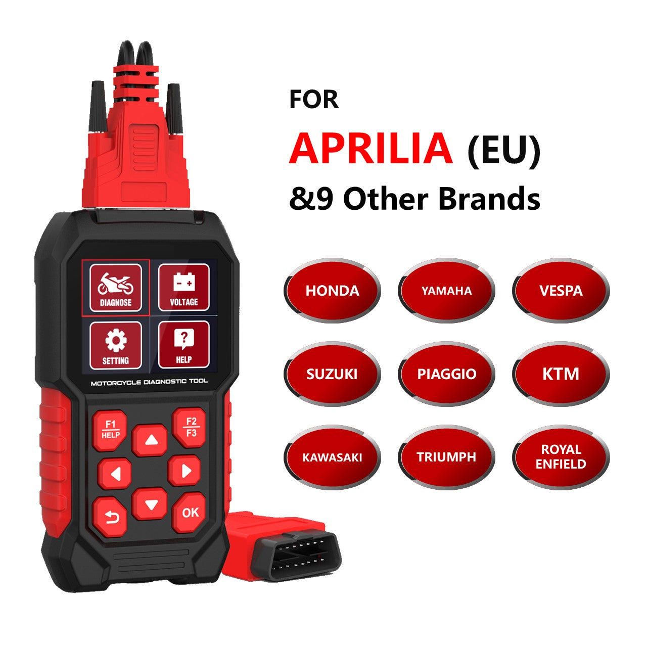 M4 Series  Collection Motorcycle Diagnostic Tool OBD2 Code For Honda, Yamaha, Kawasaki, Suzuki, other 23 brands are available for selection