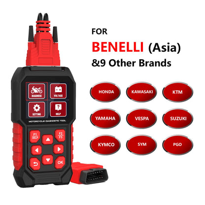 M4 Series  Collection Motorcycle Diagnostic Tool OBD2 Code For Honda, Yamaha, Kawasaki, Suzuki, other 23 brands are available for selection