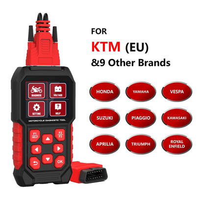 M4 Series  Collection Motorcycle Diagnostic Tool OBD2 Code For Honda, Yamaha, Kawasaki, Suzuki, other 23 brands are available for selection