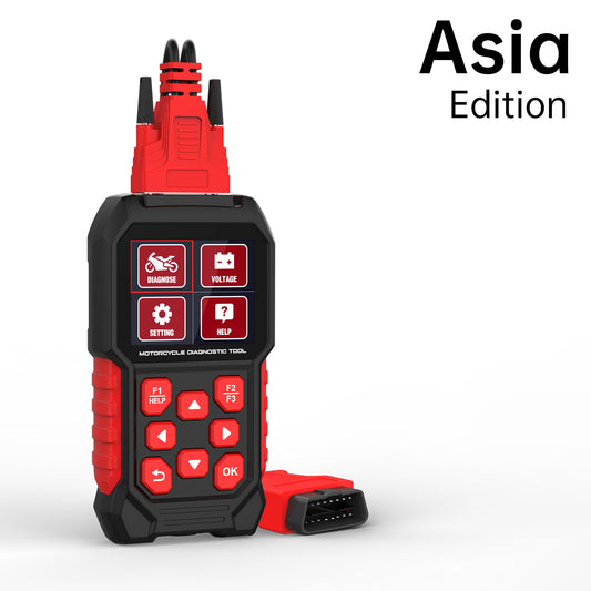 M4-Asia Motorcycle Diagnostic Tool OBD2 Code Reader Scan Tool For HONDA YAMAHA KAWASAKI SYM KYMCO SUZUKI VESPA KTM PGO BENELLI